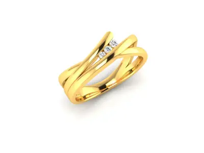 Women Wedding Ring 3D print model