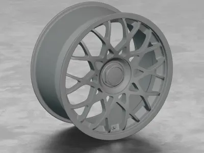 Rotiform BLQ-C Option 2 Wheel 3D Model 3D model