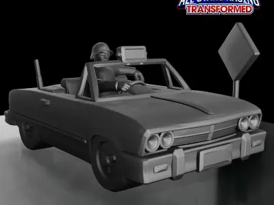 JOE - CRAZY TAXI - SONIC and ALL-STARS RACING TRANSFORMED 3D print model