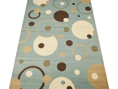 Rug Set 405 3D model