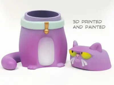 Cat box  3D print model