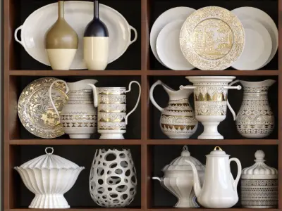 Trivia for the kitchen 6 3D model