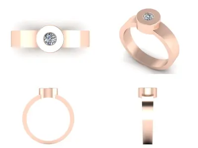 Ring bi43 3D print model