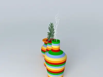 VASES 03 Free 3D model