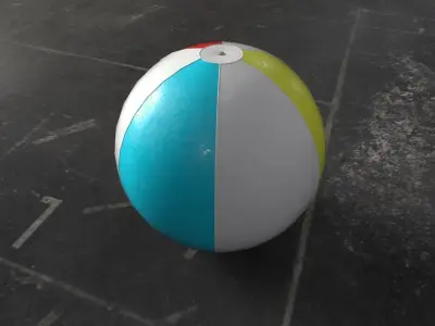 Beach Ball 3D model purchase