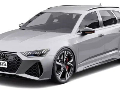 Audi RS6 Avant 3D model