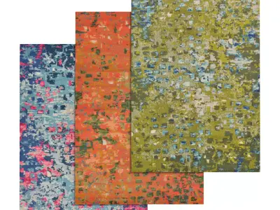 Rug Set 1847 3D model