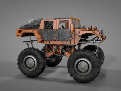 Monster Truck 11 3D model