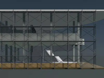 Construction scene 2313 3D model