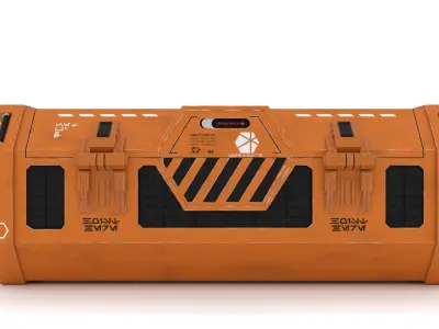 Rogue One Kyber crystal container Free 3D print model