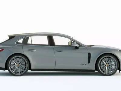 Porsche Panamera GTS Sport 2019 3D model