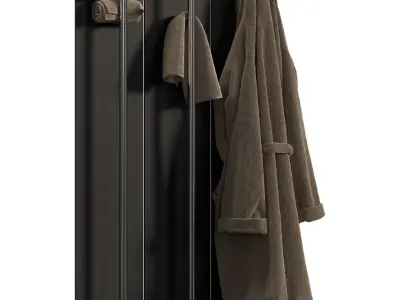 Bathroom Accessories Set 3D model