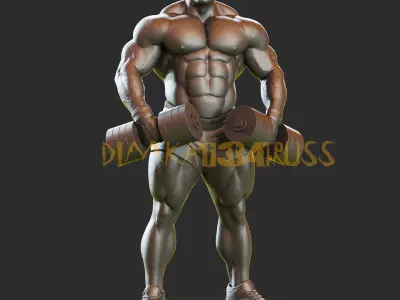 bodybuilding 3D print model