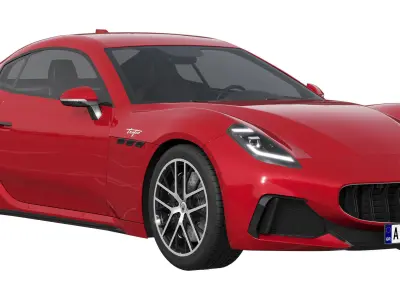 Maserati GranTurismo Trofeo 2023 3D model