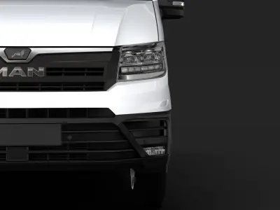 MAN TGE Van L2H1 2018 3D model