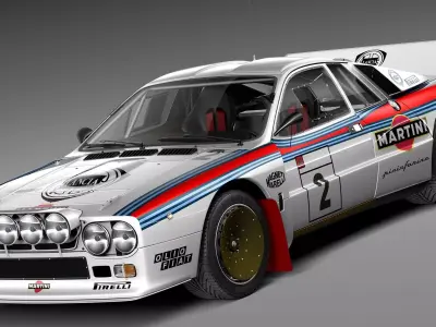 Lancia 037 1982-1983 3D model