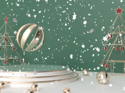 New Year 2022 3D model