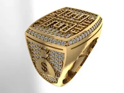 Ring Championship 3D print model