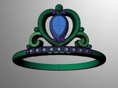 Ring 61 3D print model