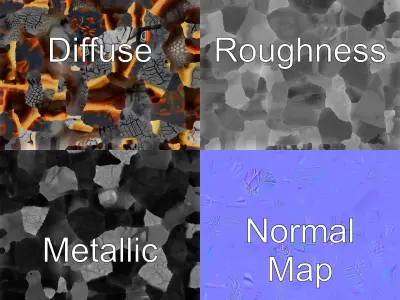 European Pond Turtle Realistic D Model Pack Low-poly 3D model