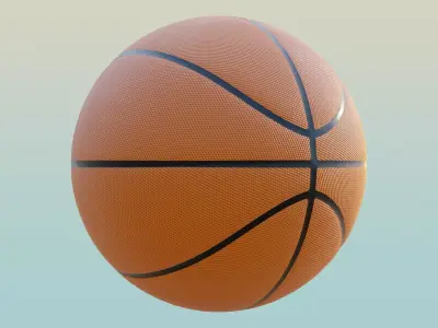 Free Basketball ball Free 3D model