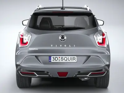 Ssangyong Tivoli Ultimate 2018 3D model