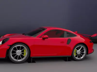 Porsche 911 GT3  3D model 3D model