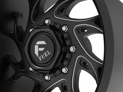 fuel off road REAR RUNNER wheel 3d print model 3D print model