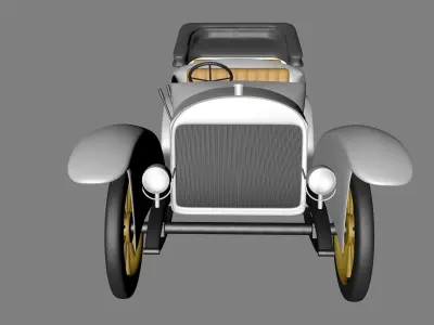 Old car 3D model