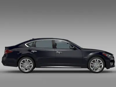 Infiniti Q70 Hybrid L  Y51 2017 3D model