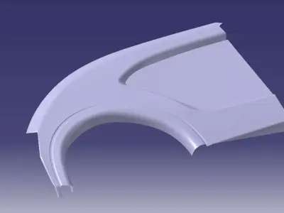 CAR Gate For 3D printing and manufecturing 3D model