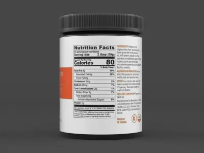 Protein Powder 3D model 124