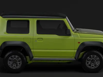 Suzuki Jimny AllGrip 2020 3D model