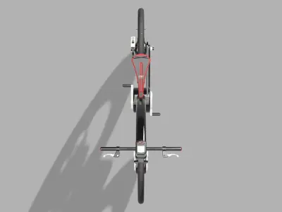 A stylish cycle 3D print model