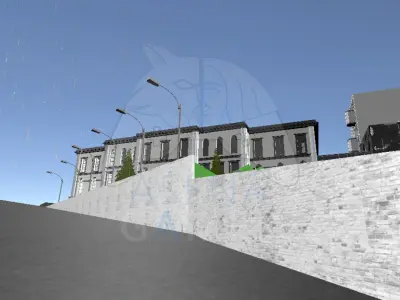 CAMPUS ASSETS BY ASENA GAMES STUDIO Low-poly 3D model