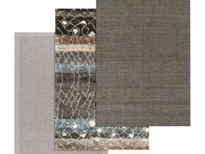 Rug Set 702 3D model