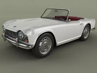 Triumph TR4 3D model