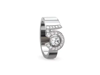 CHANEL - ETERNAL - RING - WITH DIAMONDS 3D print model