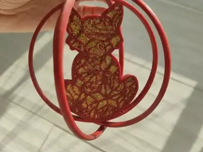Starry Stained Glass Pet Decor 3D print model