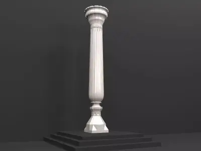 Ornament column 3D model