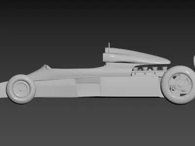 3D model of a Formula 1 race car 3D model