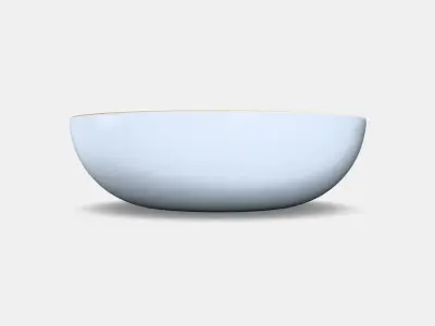 RUNDLIG Serving bowl Low-poly 3D model