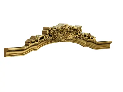 classic decor ornament 08 3D model