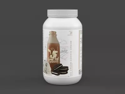 Protein Powder 3D model 34