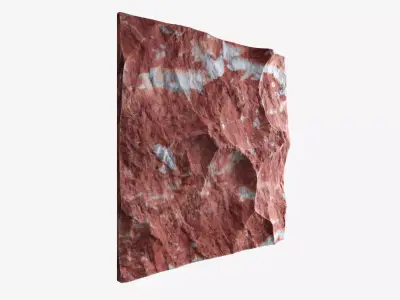 134-RockPanel rock texture 3D model