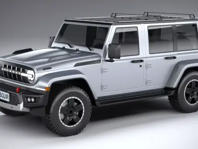 Generic Wrangler 2022 3D model