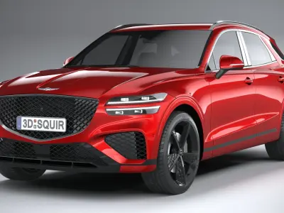 Genesis GV70 Sport 2020 3D model