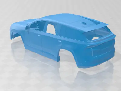 Jeep Wagoneer S 2024 - Body Car STL Model 3D print model