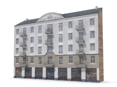 Building In Classic Style 3D model