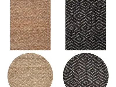 Rugs No 122 Low-poly 3D model